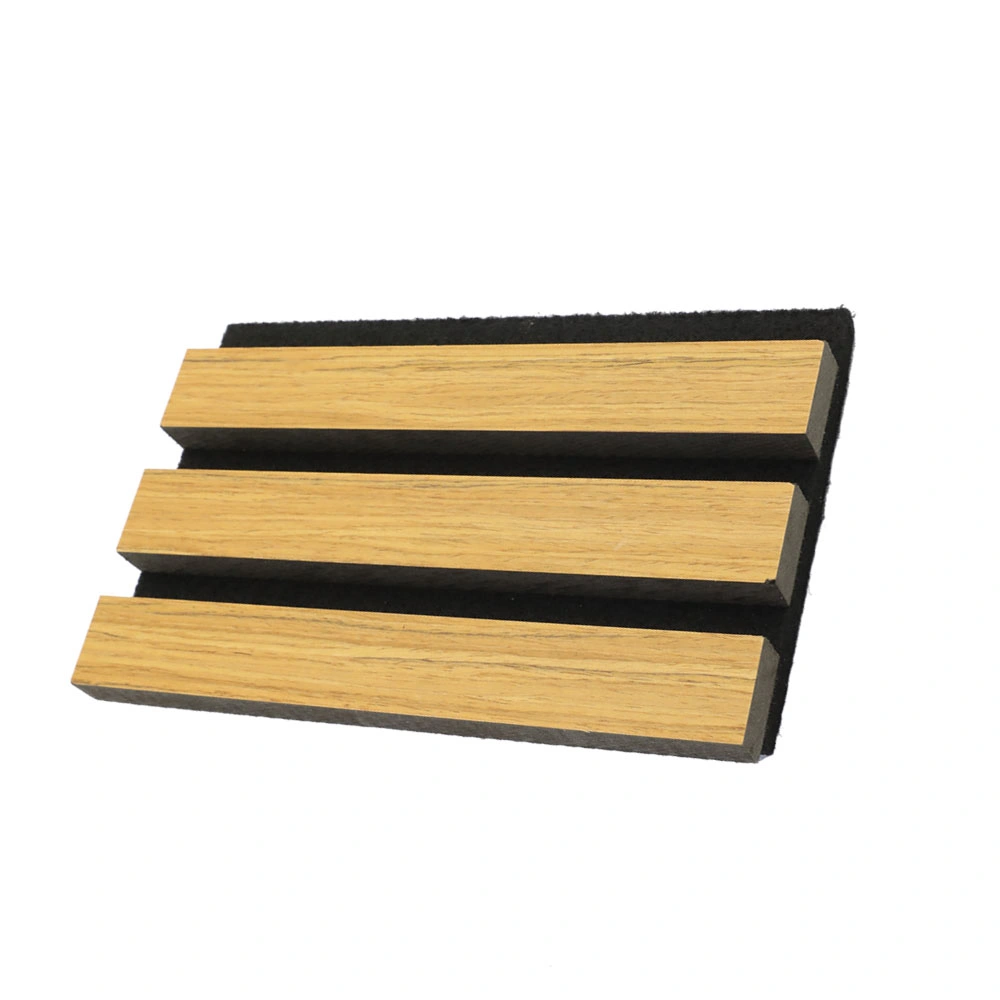 Acoustic Panels Sound Absorbing 3D Wood Wall Tiles Wood Slat Wall Panels