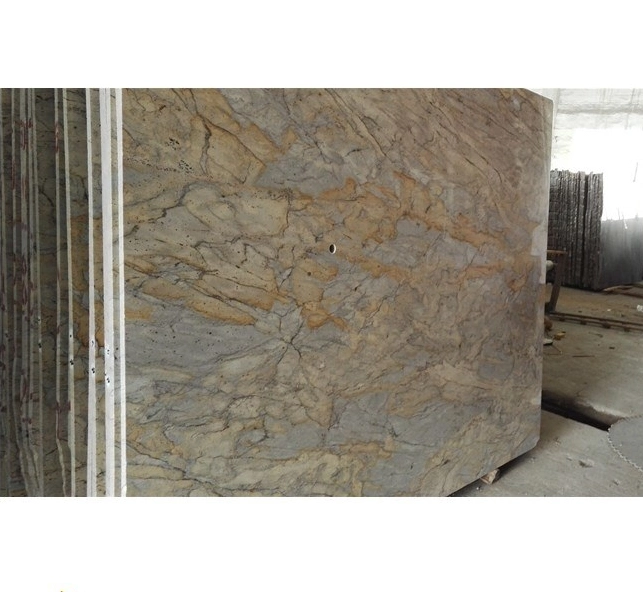 Ariston Gold/White/Beige Granite Stone Slabs/Tiles for Floor Construction/Wall/Tiles