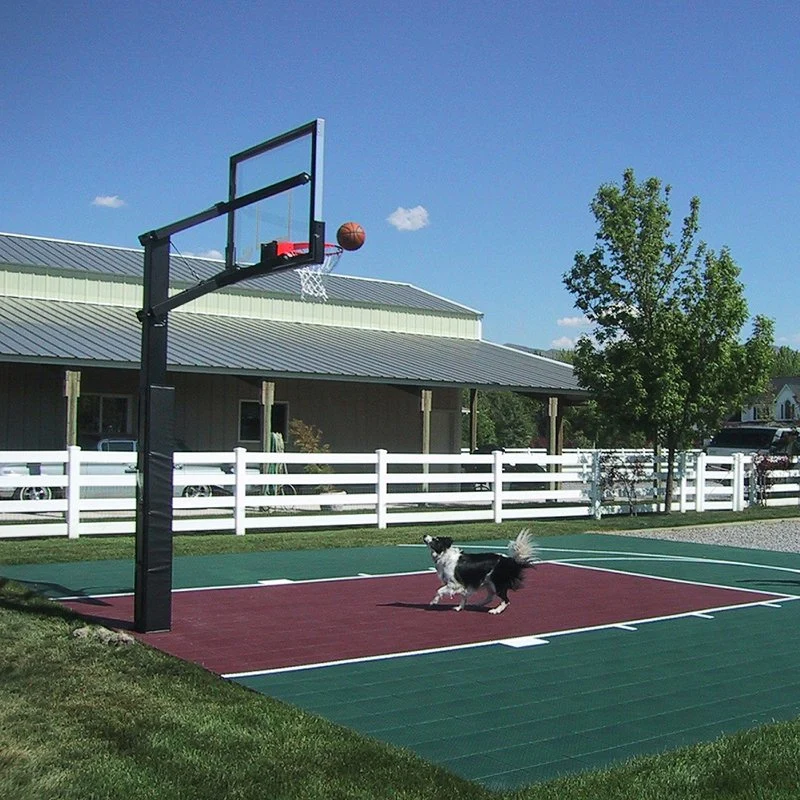 Fuxuan PP Sports Tiles for Indoor and Outdoor Sports Courts Backyard Basketball Courts