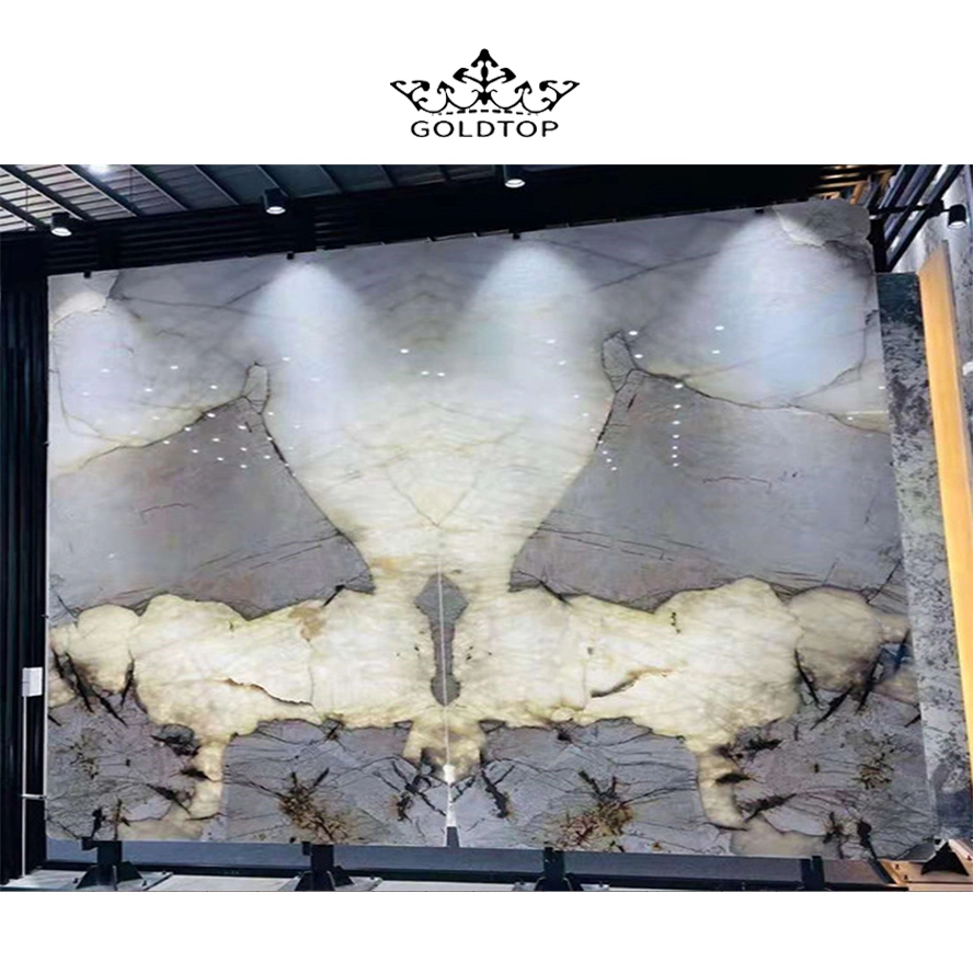 Bathroom Vanity Kitchen Cabinet Countertops Island Worktop Wall Panels Pandora Luxury Stone Natural Slab Marble Tiles