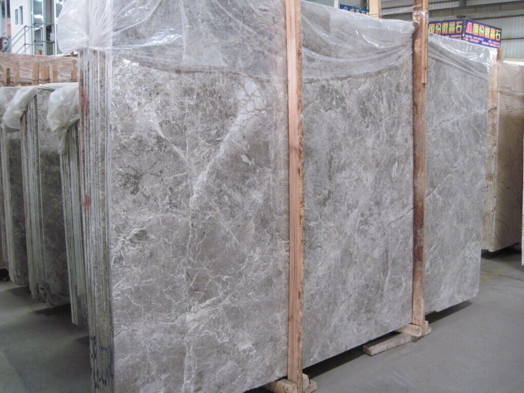 Best Sale Polished Dora Cloud Grey Marble for Tiles/Countertops/Slabs/Flooring