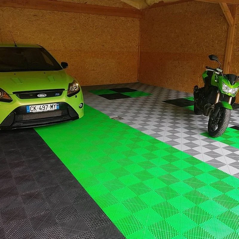 Garage Tiles Interlocking Garage Floor Tiles Interlocking Plastic for Car Washing Swimming Pool Tiles