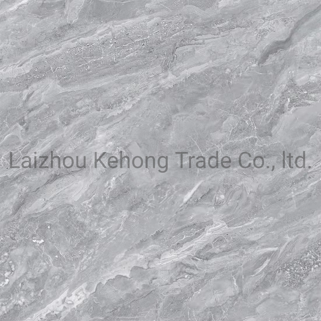 Grey Polished Vitrified Marble Porcelain Ceramic Floor Bathroom Wall Tile