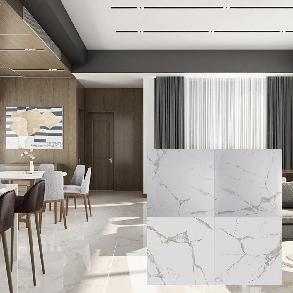 Malaysia Used Bathroom Polished Porcelain Floor Tile 60X60