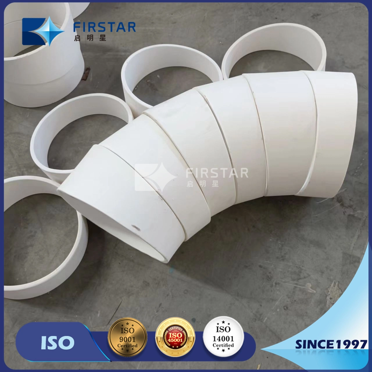 China Wholesale Steel Pipe with Alumina Ceramic Tube/Ceramic Cylinder Rings/Plates Tiles