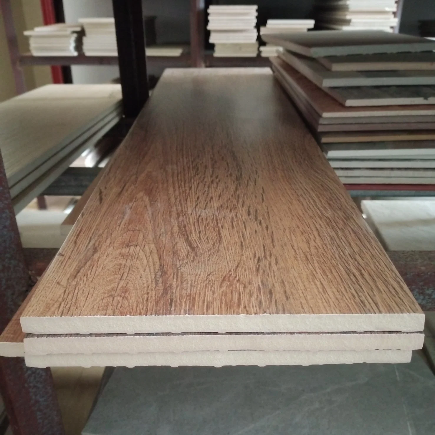 150X800 Anti-Slip Wood Flooring Glazed Ceramic Tile for Home Decoration