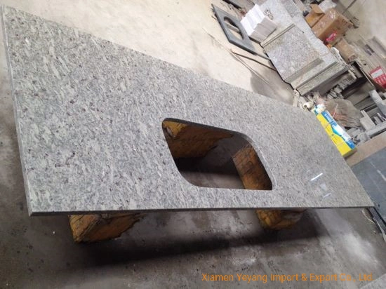 Polished Granite Countertops/Tile for Kitchen/Bathroom/Hotel White/Grey/Black/Gold Stone Vanity