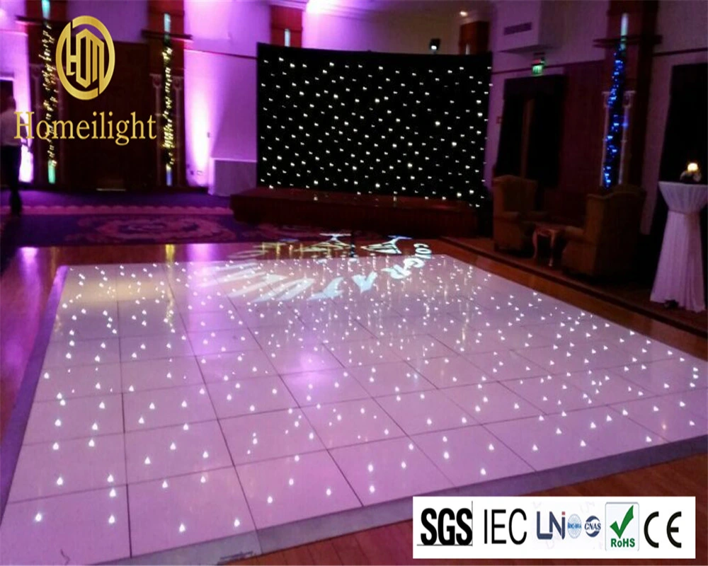 LED Starlit Dance Floor for Warm Wedding and Bar Floor Tiles