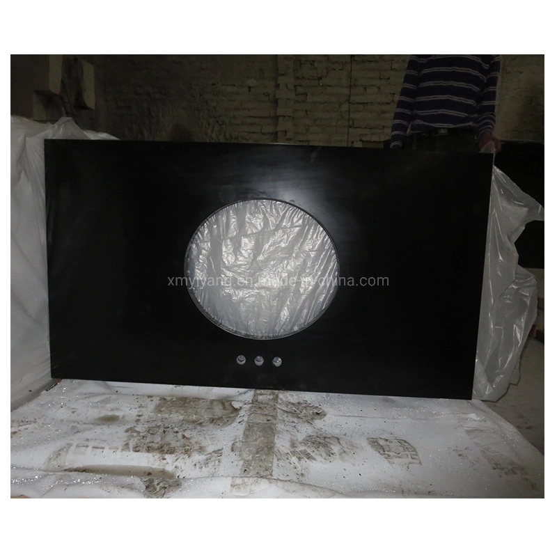 Brown/Grey/Black Galaxy Quartz Artificial Stone Countertop/Vanity Top for Kitchen/Bathroom/Wall/Tiles/Flooring