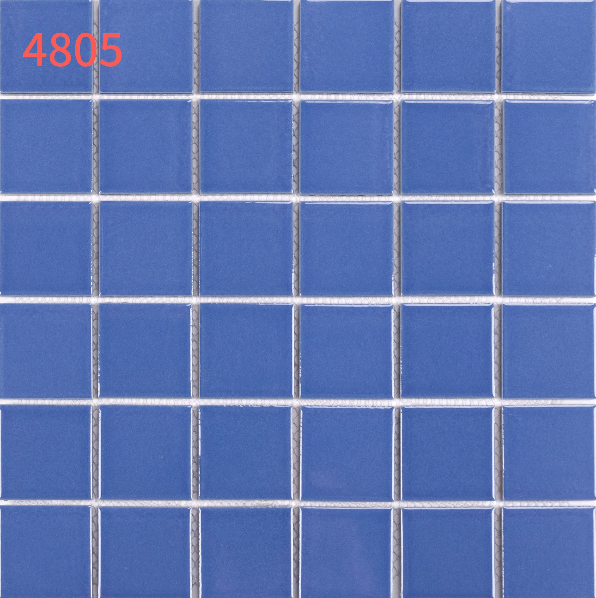 12X12 Anti Slip Blue Ceramic Mosaic for Swimming Pool Tile