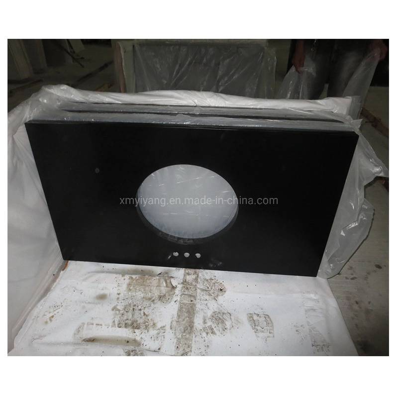 Brown/Grey/Black Galaxy Quartz Artificial Stone Countertop/Vanity Top for Kitchen/Bathroom/Wall/Tiles/Flooring