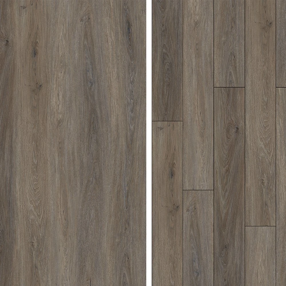China Luxury Rigid Floor Tiles Click Lock Durable Wood Veneer Spc Flooring