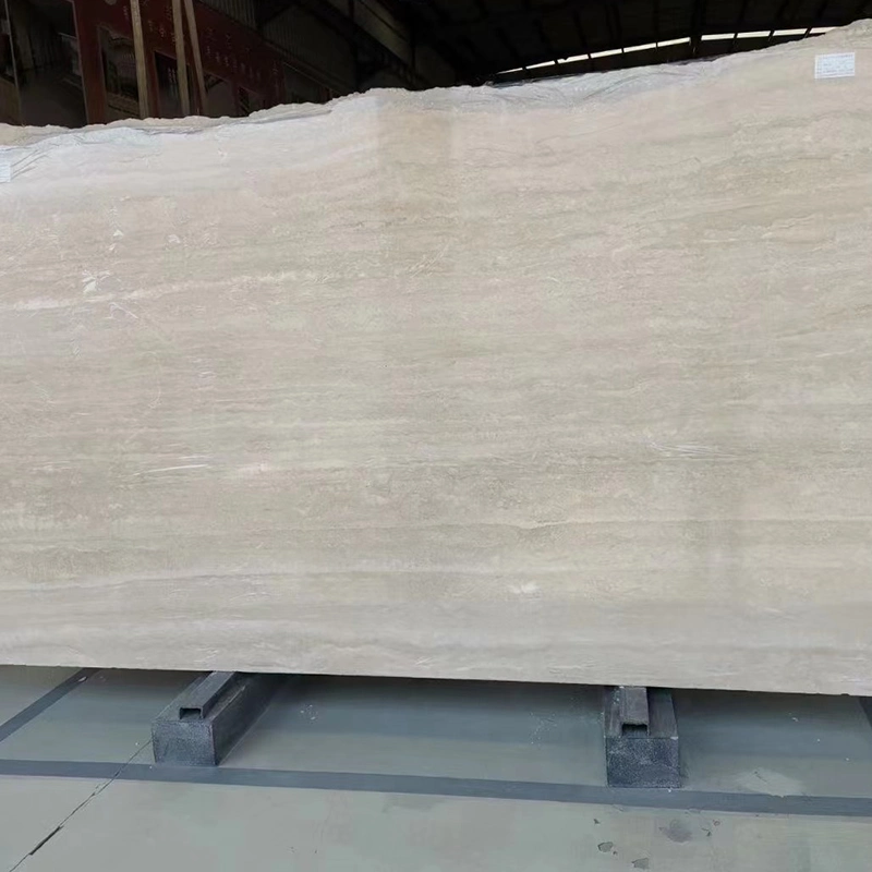 Travertine Roman Polished Beige Ivory Tile Flooring Stone Cheap Turkish Marble Travertine Tile Natural Stone Travertine
