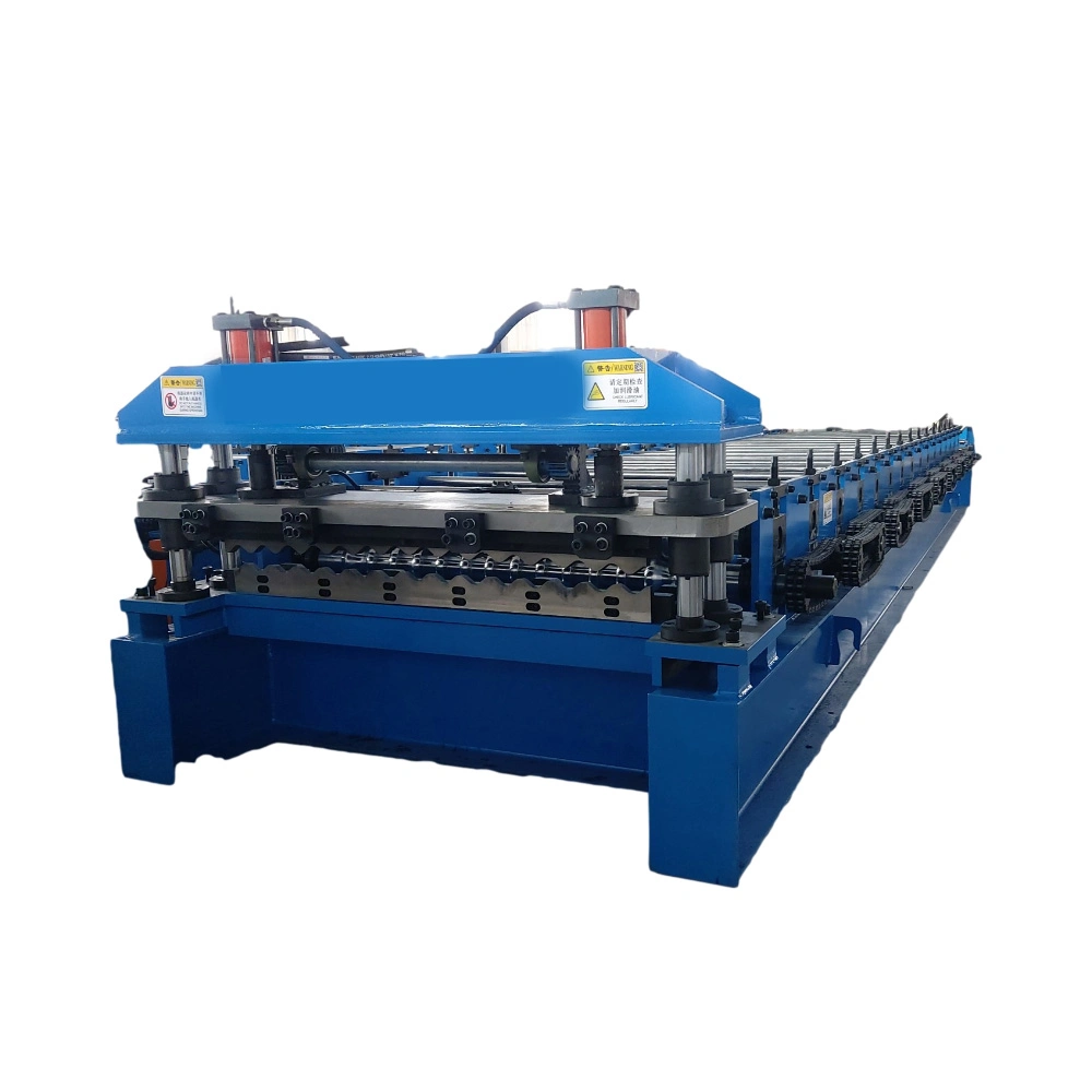 Automatic Corrugated Wave Panel Metal Wall Plate Roof Roofing Sheet Making Tiles Roll Forming Machine Machinery