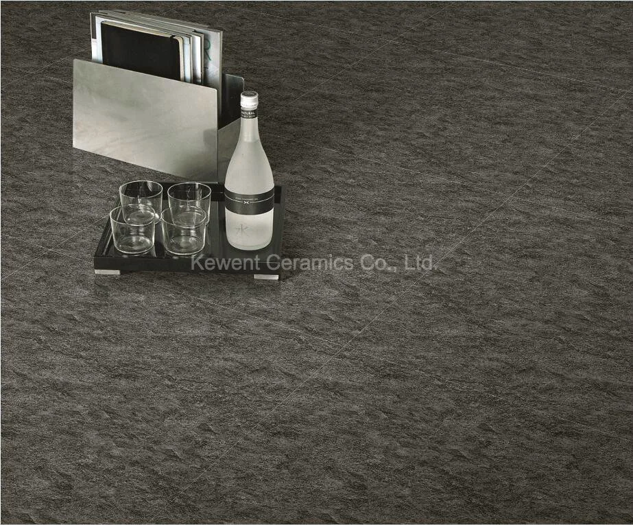 60X60 Dark Grey Non Slip Glazed Porcelain Flooring Tiles