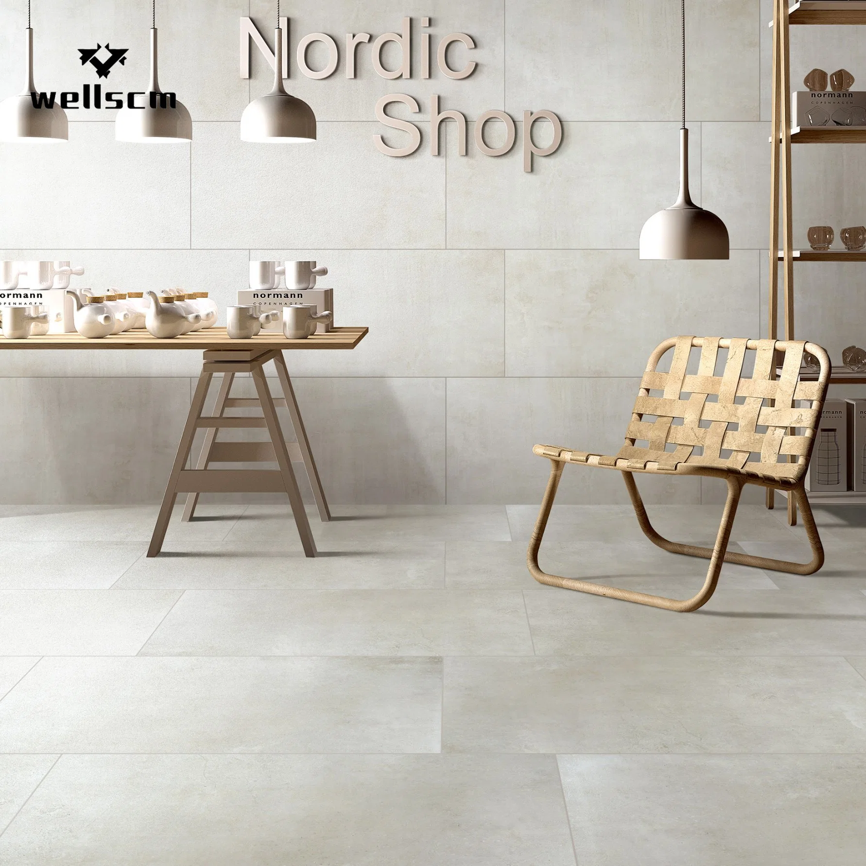 Ceramic Porcelain 60X60 Floor Ceramic Tile Glazed Tile Porcelain Tile Decorative