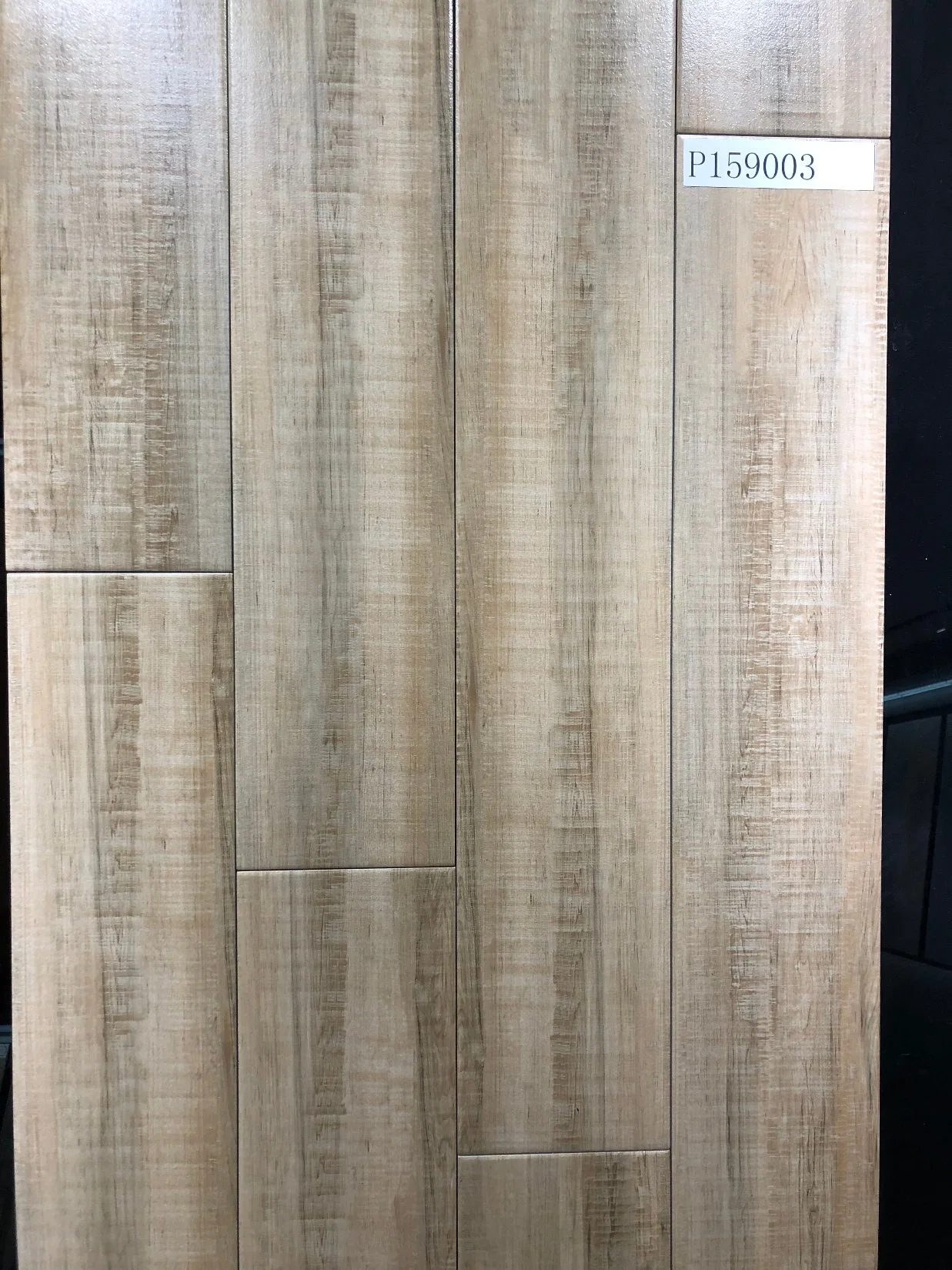 Nature Texture Laminate Wood Glazed Rustic Floor Tiles Home Decoration (900*150mm)