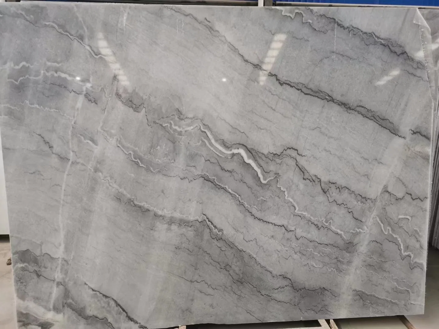 Popular Athens Grey Bruce Grey Marble for Slabs, Floor Tiles, Wall Cladding, Windowsill, Staircase, Countertops