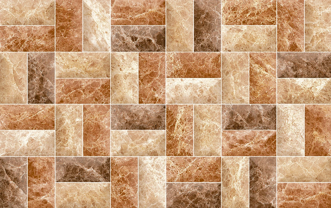 Made in China Home Decoration Bathroom Ceramic Wall Vitrified Glazed Polished Porcelain Wall Tiles