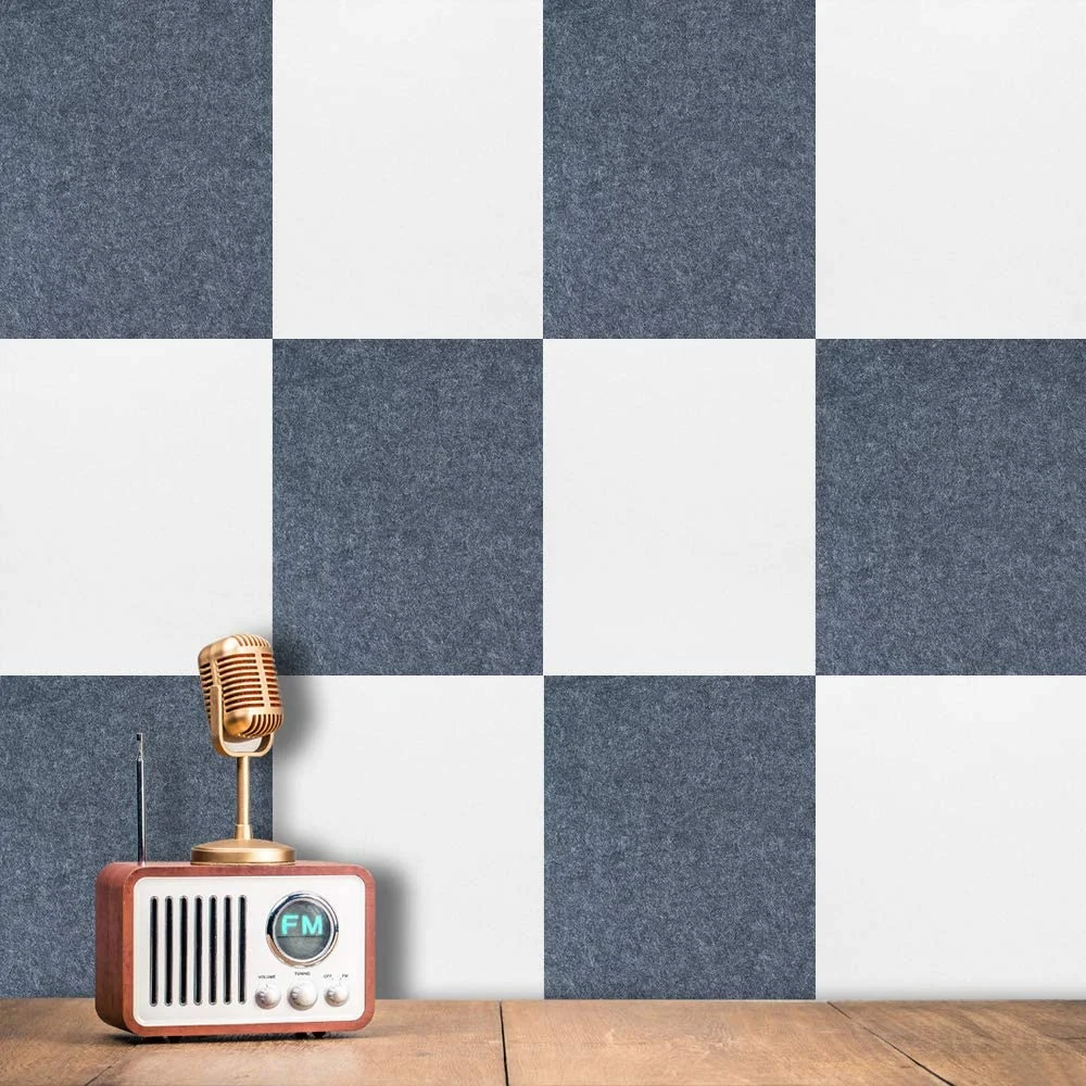 Polyester Felt Sound-Absorbing Tiles for Bar Wall, Home Theater Wall
