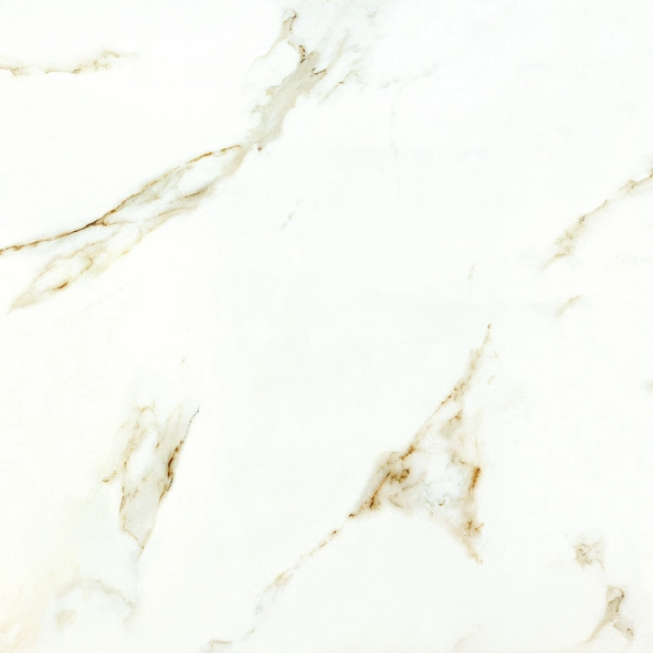 Calacatta White Marble Look 80X80 60X60cm Full Glazed Polished Porcelain Tiles
