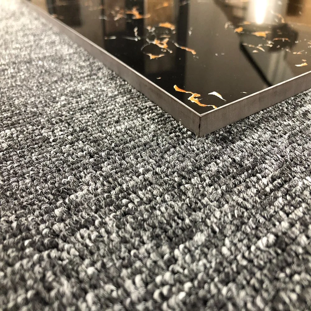 2023 600X600 Black Color Marble Look Porcelain Tile D603
