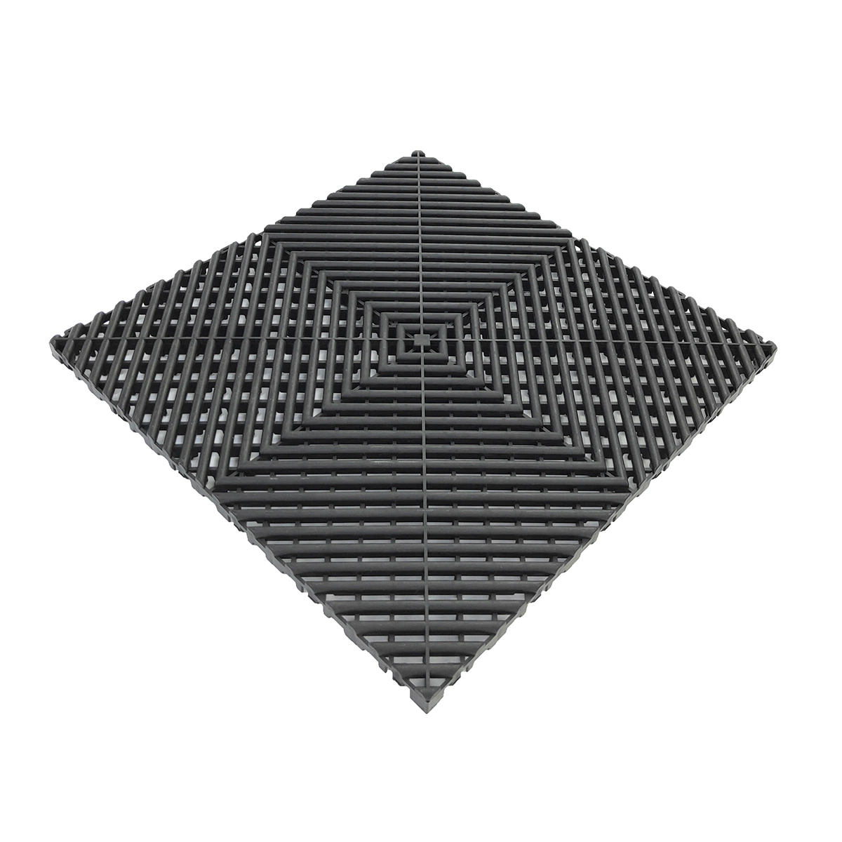 Durable PP Garage Floor Tile Removable Plastic Interlocking Garage Floor Mats