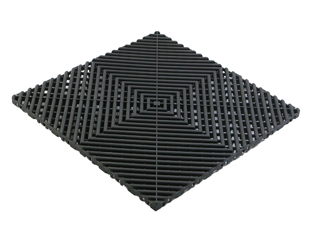 Durable PP Garage Floor Tile Removable Plastic Interlocking Garage Floor Mats