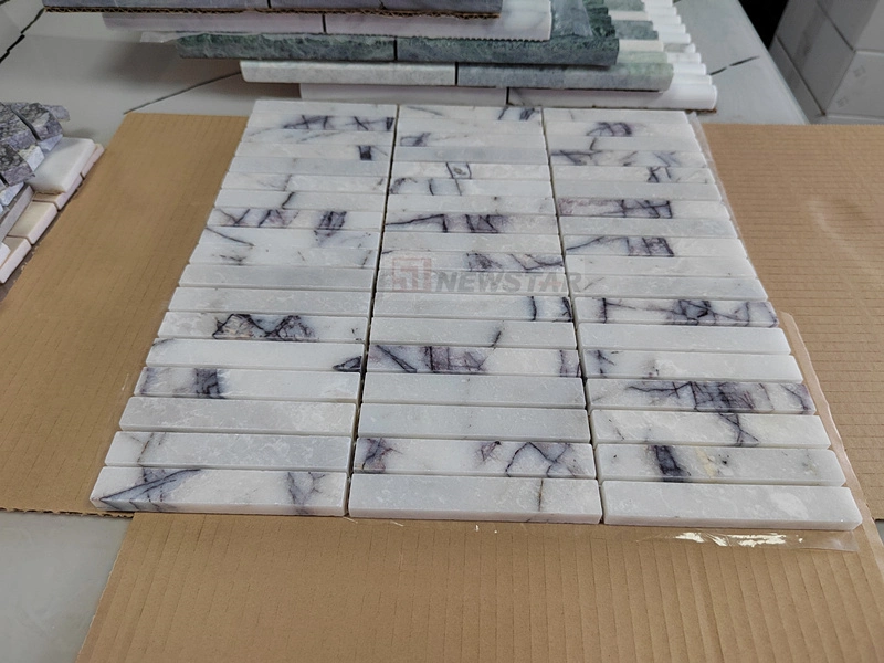 Decorative Wall Decoration Kitchen Backsplash Bathroom Marble Tile Exterior mosaic Tile Mosaics Square Meter Marble Tile