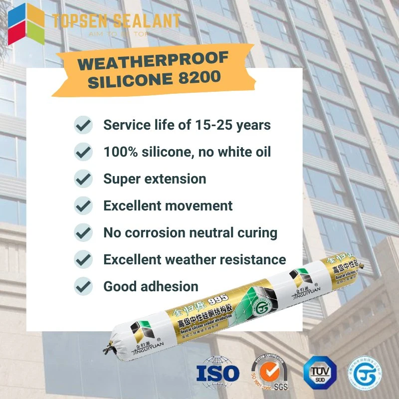 Exterior Walls Stone Ceramic Tiles Curtain Walls Neutral Silicone Sealant Structural Adhesive Glue