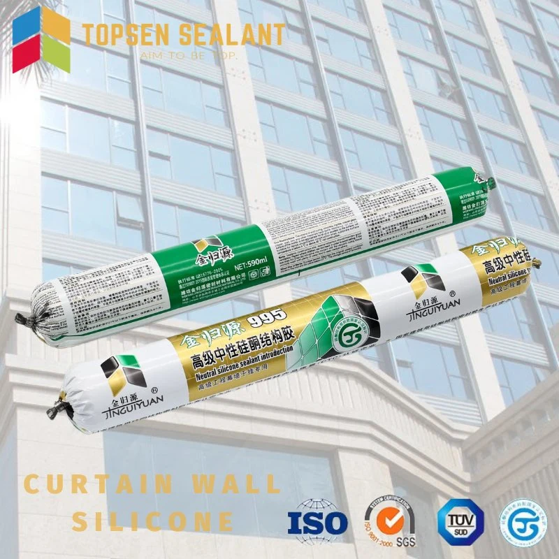 Exterior Walls Stone Ceramic Tiles Curtain Walls Neutral Silicone Sealant Structural Adhesive Glue