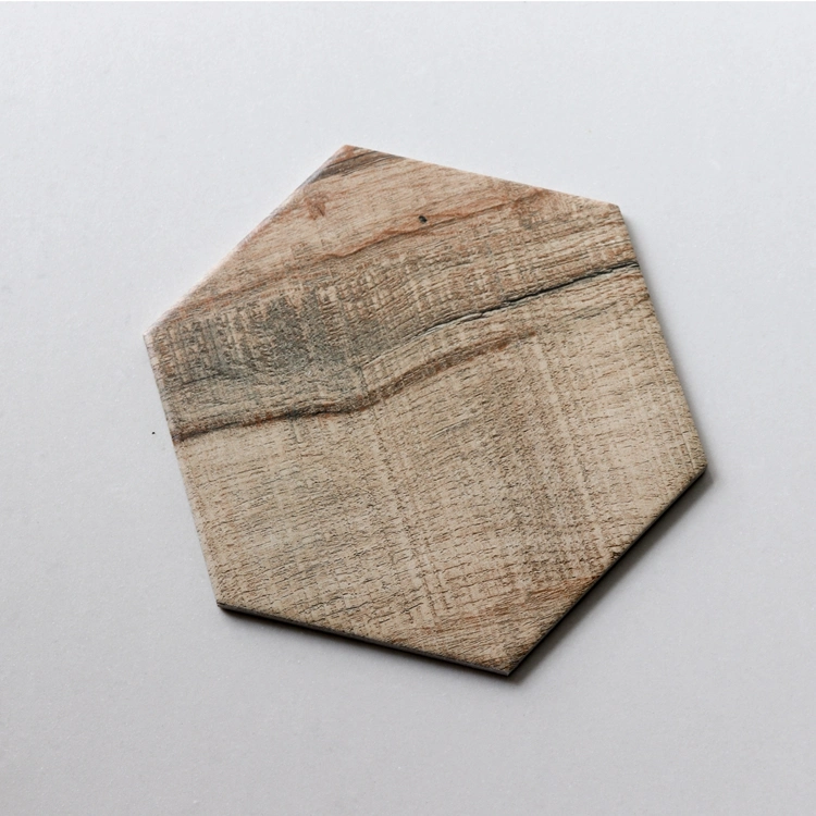 200X230mm Matt 20X23cm China Bathroom Floor Hexagon Tile