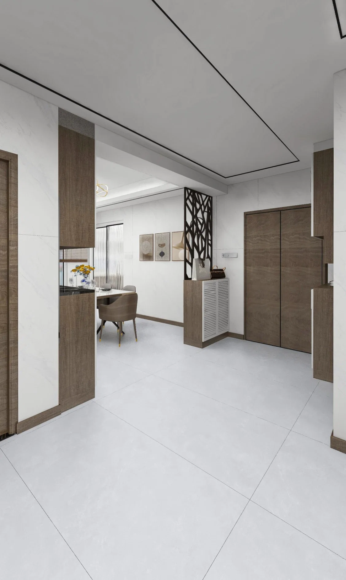 Made in China Modern Chinese Wind Built Floor Tiles 600*1200