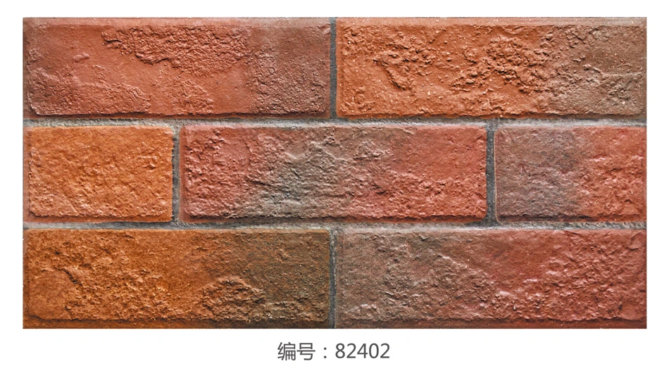 200X400 Grey Color External Ceramic Wall Tiles for Outside Building Wall