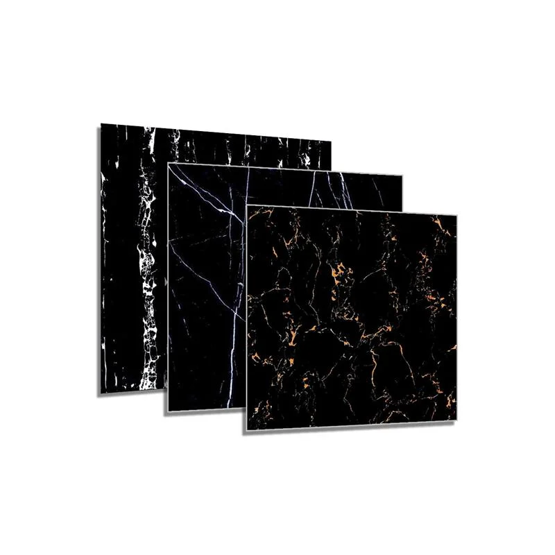 Guangzhou Professional Flooring Tiles Porcelain Porcelanato 60X60 Cm Ivory White and Black Colour Vitrified Floor