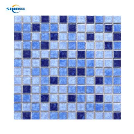 Swimming Pool Ceramic Tiles Crackle Ceramic Mosaic Wholesale Mosaic Tiles