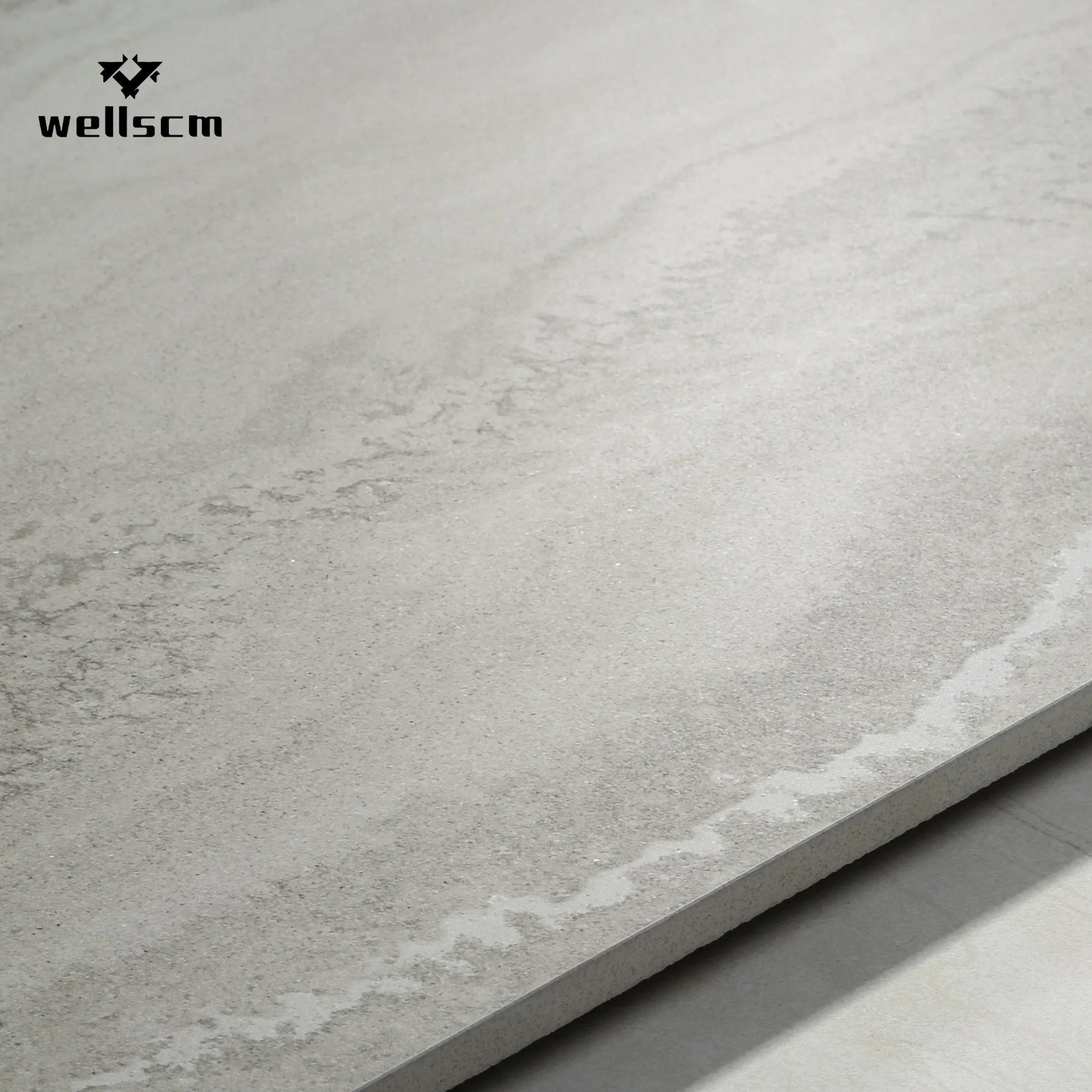 60X60 Light Grey Solid Color Porcelain Porcelanato Polished Floor Tiles