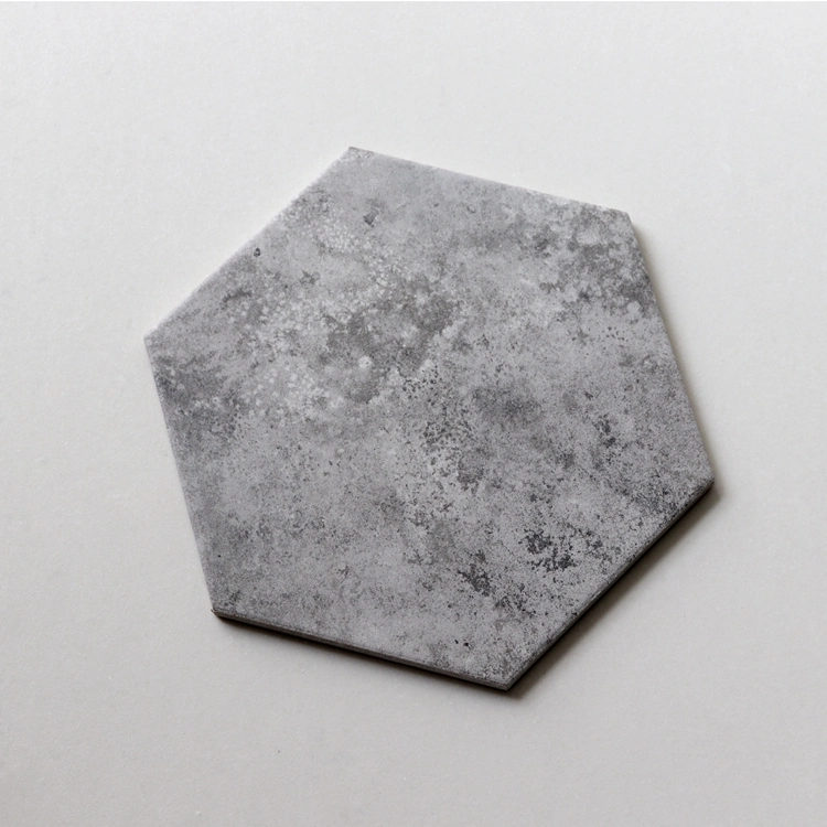 Non-Slip 200X230mm 20X23cm China Porcelain Tiles Hexagon Tile