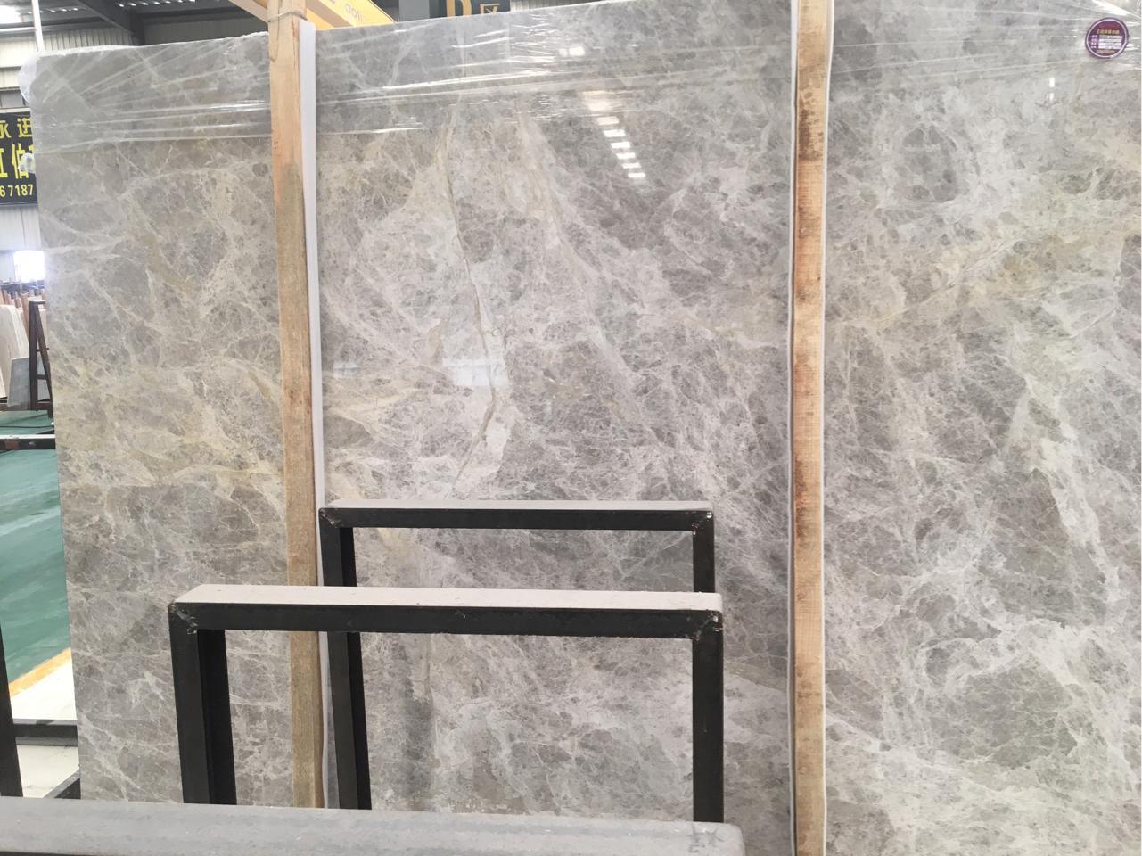 Best Sale Polished Dora Cloud Grey Marble for Tiles/Countertops/Slabs/Flooring