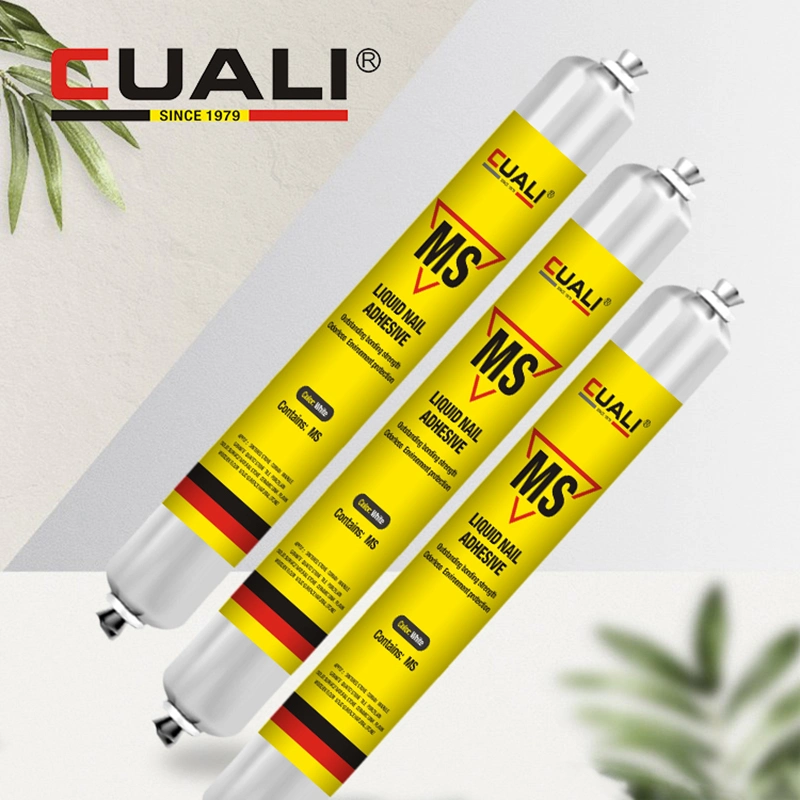 Modified Silicone Ms Adhesive Bonding Tiles Marble Stone Concrete Strong Glue