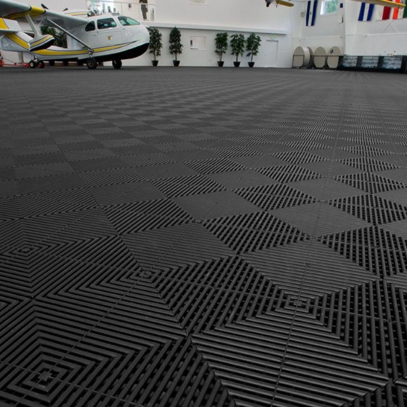 Interlocking Plastic Industrial Garage Flooring, Outdoor Interlocking Floor Tiles for Garage Floor