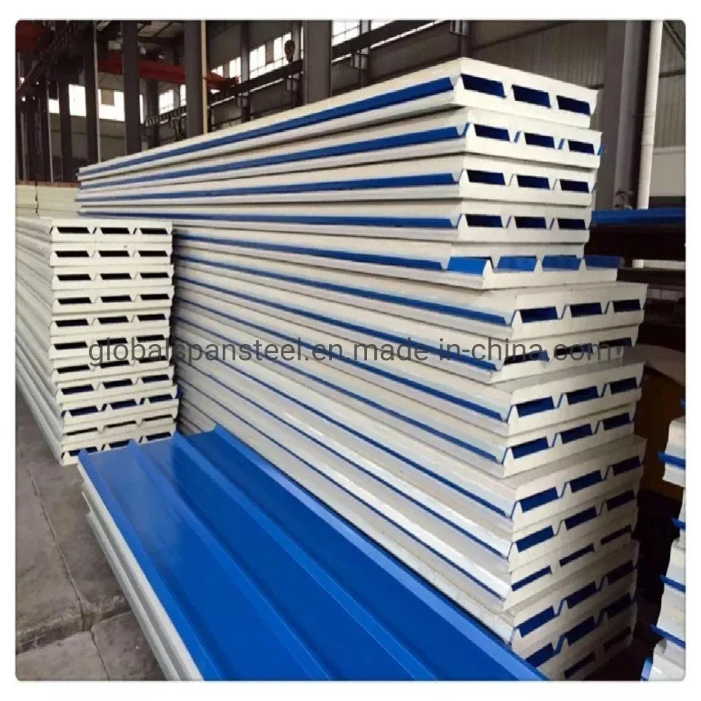 Lightweight/Fireproof Fast Install Easy Install EPS Sandwich Panel Wall Panel for Interior Wall Exterior Wall