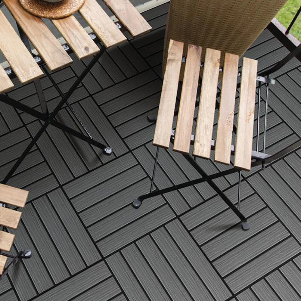 Cartons Household Bammax 300X300mm China Fire Rated Decking Tile Outdoor Wooden Deck Tiles with Good Service
