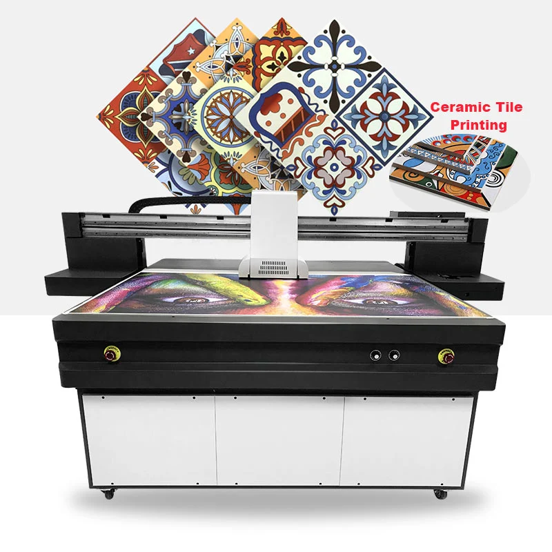 Jucolor Ceramic Tiles Glass Varnish 3D Printing G5I A0 UV Printer