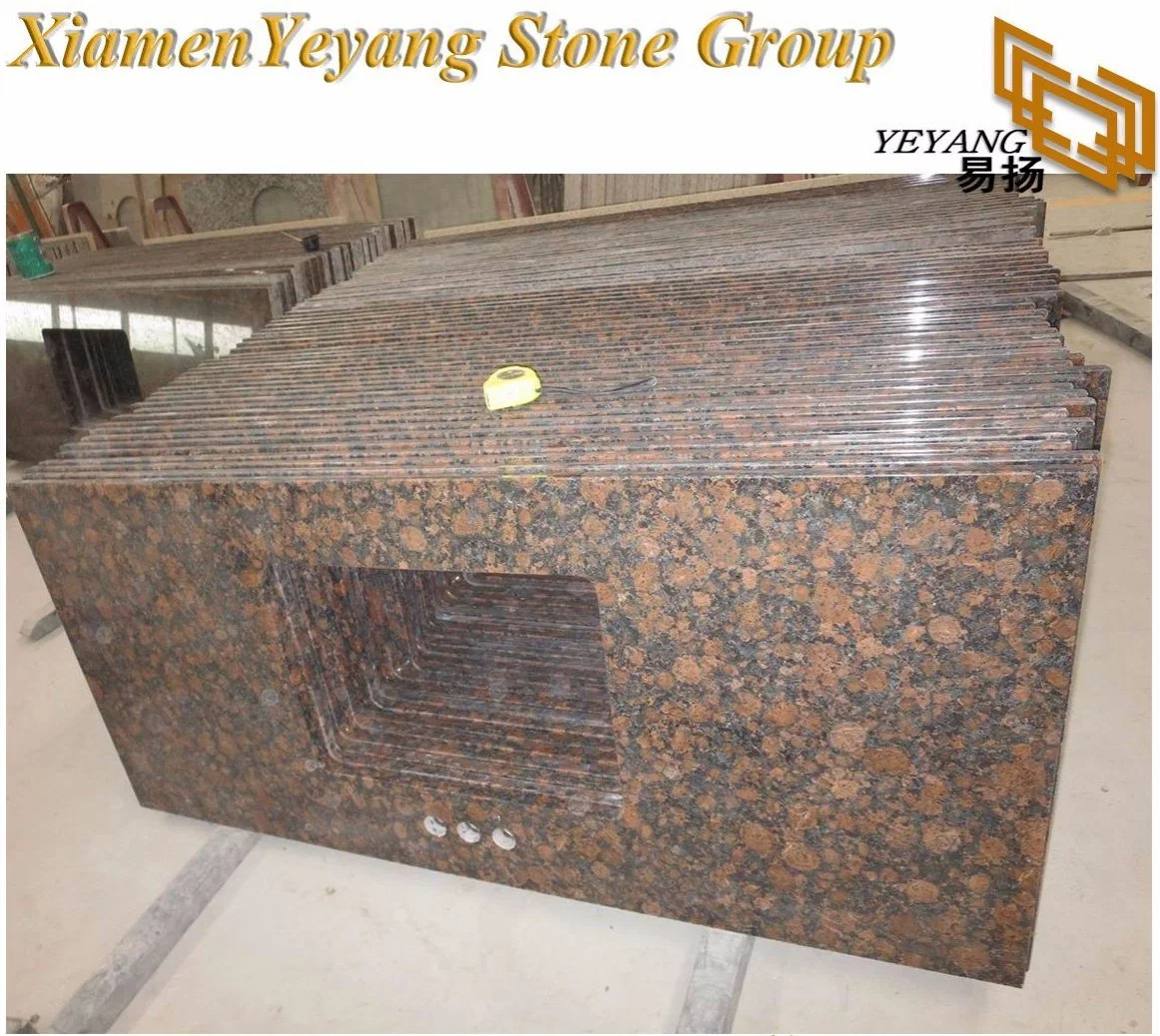 Baltic Brown Granite Countertop Kitchen/Bath Dark Granite Tiles/Slabs/Vanity-Top