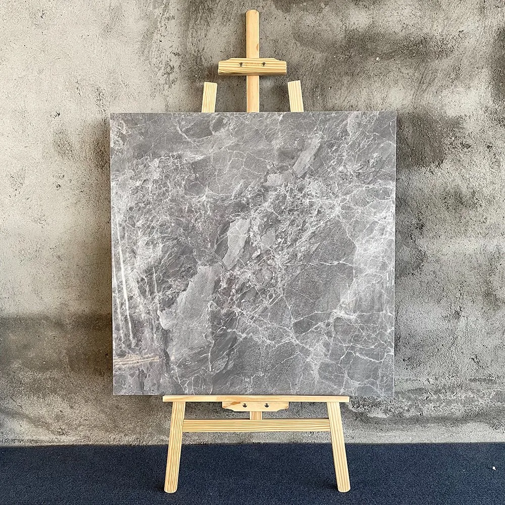 800X800mm Grey Porcelain Tile Marble Tile 80X80 Polished Glazed Ceramic 80X80 Floor and Wall Tiles
