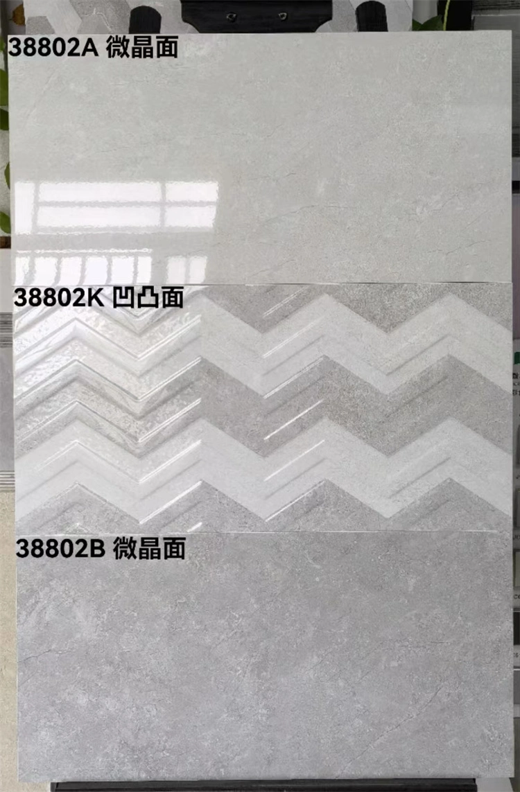 Beige & Grey Color House Modern Bathroom Flooring Glazed Polished 300X600 Floor Ceramic Pattern Design Tiles