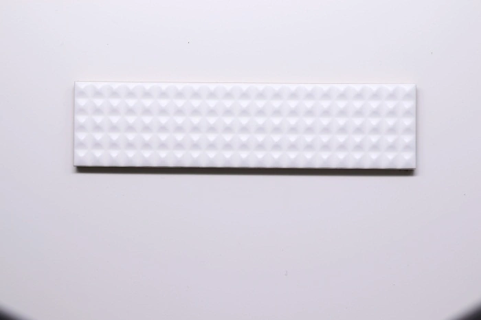 Plain White Glossy Matte Waterproof Kitchen Bathroom Wall Ceramic Glazed Tile