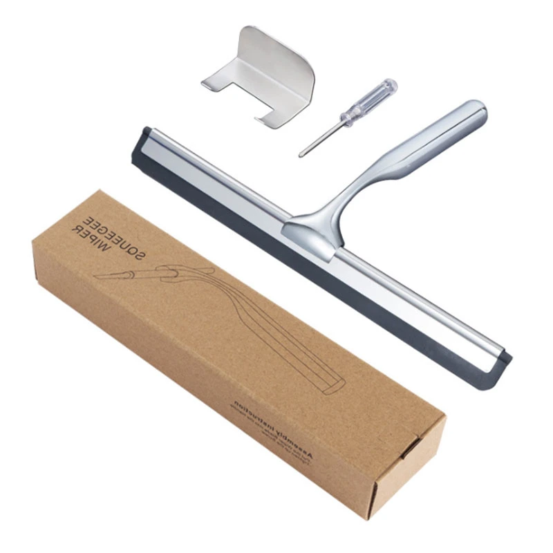 Indoor Handle Window Cleaner Squeegee Bathroom Tile Squeegee for Wet Room