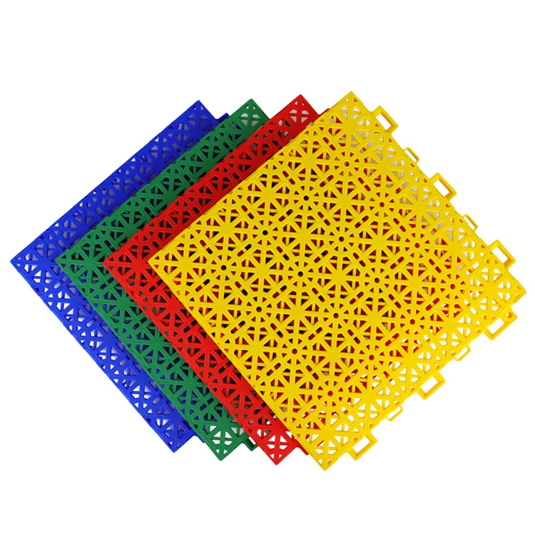 PP Garage Interlocking Floor Tiles Interlocking Flooring Mats for Car Washing